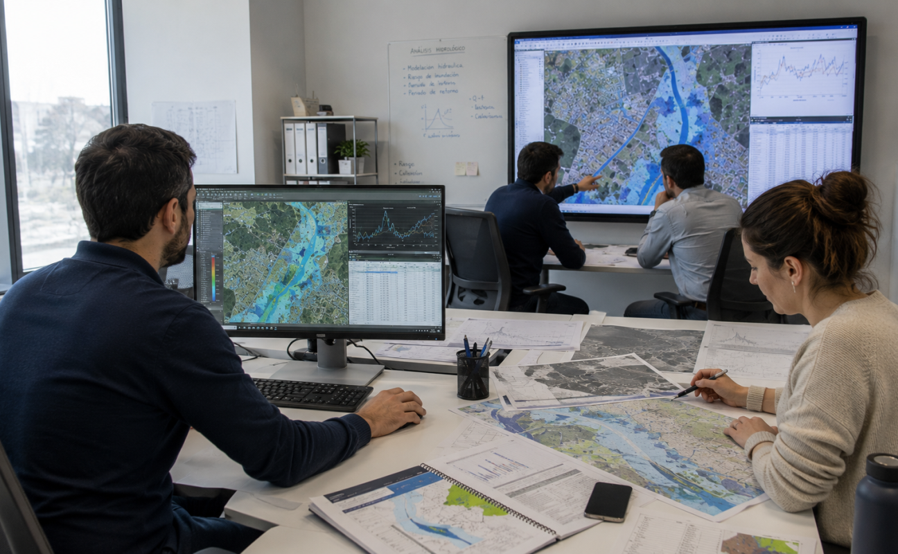 VKM Estudios Inundabilidad · Estudios de Inundabilidad y Análisis de Riesgos Hidráulicos para Proyectos, Terrenos y Actividades en Pirineus